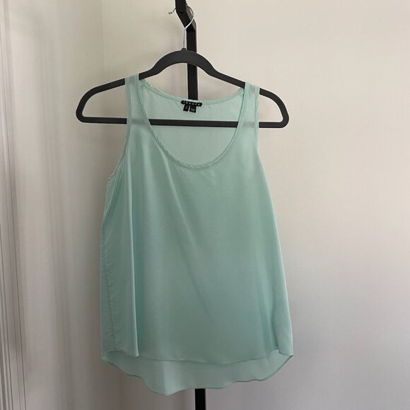 Theory Tops - Theory - Silk Tank Top - Mint
